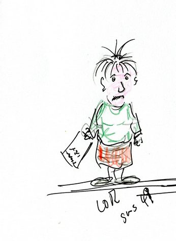 SMS49#2 He forgot the list